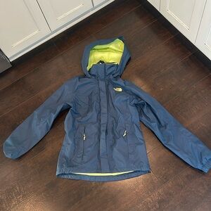 The North Face Insulated 3 Highndry Trc Limited Blue Yellow Hoodie Jacket XS